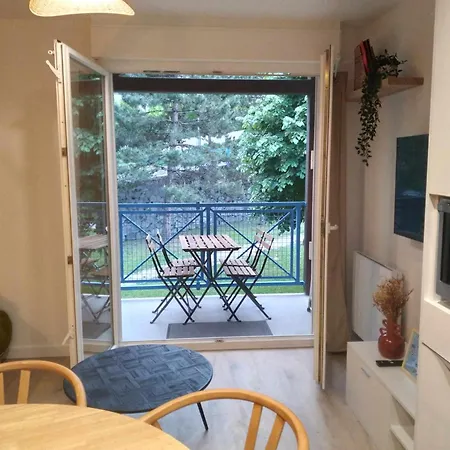 Duplex Lumineux - 40m2 - 2 - Balcon Terrasse - Parking - Entierement Renove En Mai 2024 아파트 코트레