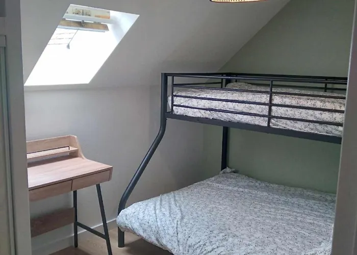 شقة Duplex Lumineux - 40m2 - 2 - Balcon Terrasse - Parking - Entierement Renove En Mai 2024